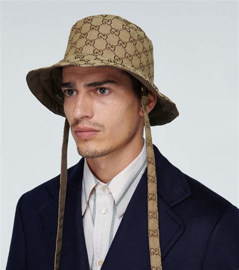 gucci fisherman hat|Gucci hat men's price.